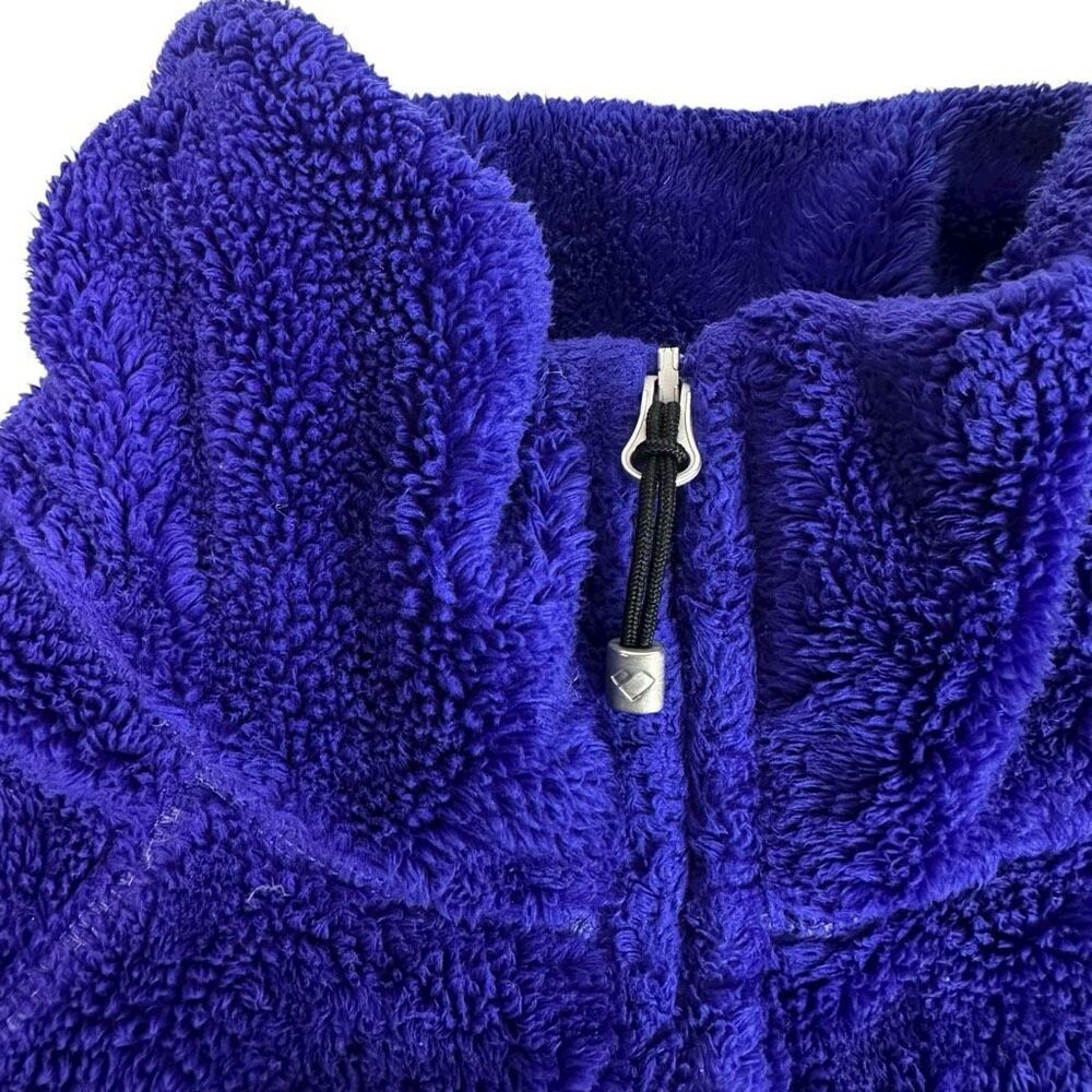 Obermeyer Medium Furry Fleece Top Purple - Picture 3 of 8